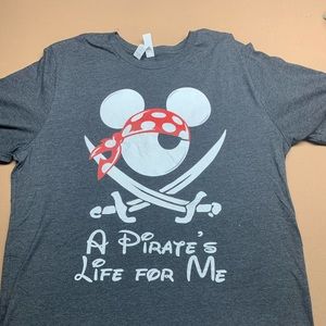A pirates Life for Me Mickey Tee Shirt